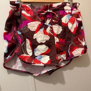 Athleta Multicolor Floral Shorts